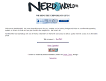 Tablet Screenshot of nerdworldnj.com